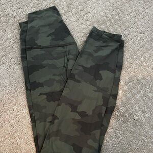 Lululemon Camo Leggings